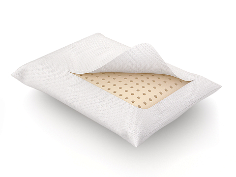 Подушка Comfort Maxi - Подушка классической формы из перфорированного латекса. 