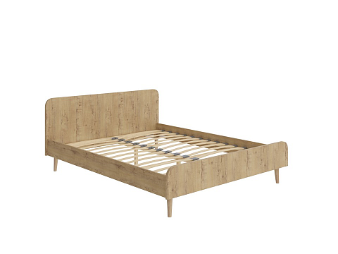 Кровать 120х190 Way - Компактная корпусная кровать на деревянных опорах