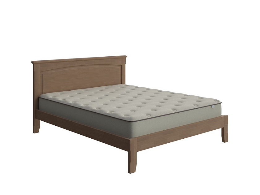 Кровать Marselle-тахта 80x200 Массив (сосна) Антик - Деревянная кровать со встроенным основанием